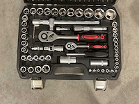 2025 kw tools 108pcs socket set doppenset - afbeelding 4 van  5