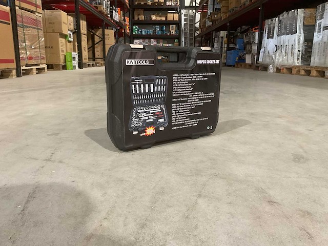 2025 kw tools 108pcs socket set doppenset - afbeelding 1 van  5