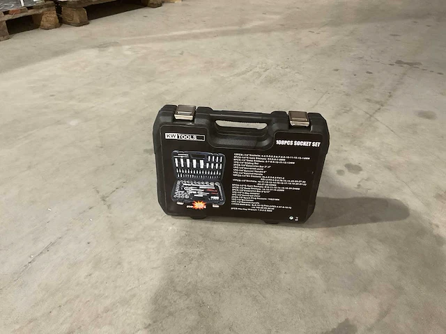2025 kw tools 108pcs socket set doppenset - afbeelding 2 van  5