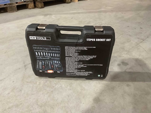 2025 kw tools 172pcs socket set doppenset - afbeelding 2 van  6