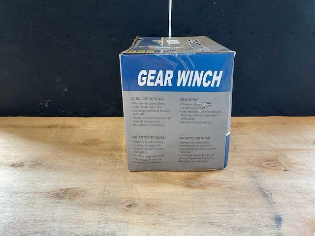 2025 lavkrish 1200lb tandwiel lier - afbeelding 3 van  5