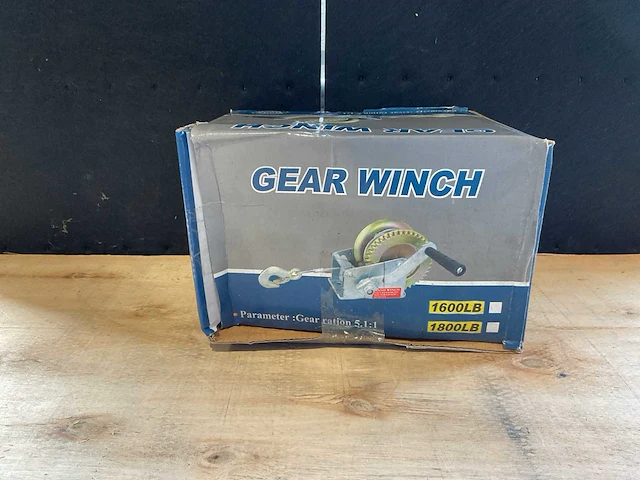 2025 lavkrish 1600lb tandwiel lier - afbeelding 2 van  5