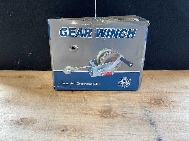 2025 lavkrish 1600lb tandwiel lier - afbeelding 1 van  5