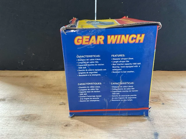 2025 lavkrish 2500lb tandwiel lier - afbeelding 2 van  4