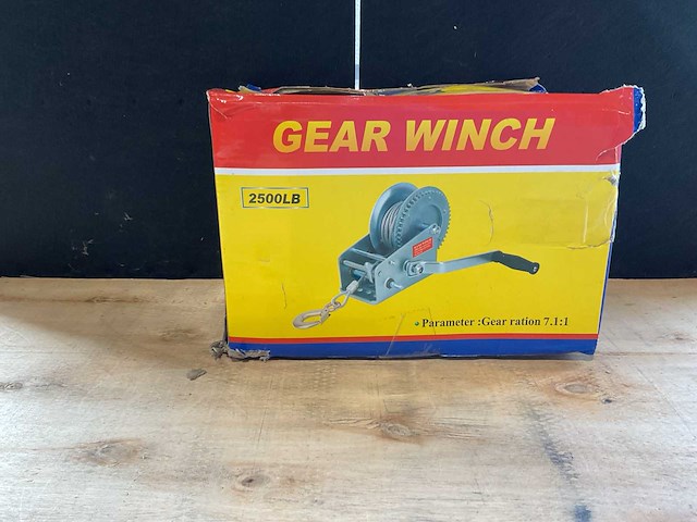 2025 lavkrish 2500lb tandwiel lier - afbeelding 3 van  4