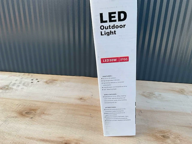 2025 led flood light po-1963 30 watt ip66 led lamp - afbeelding 2 van  3