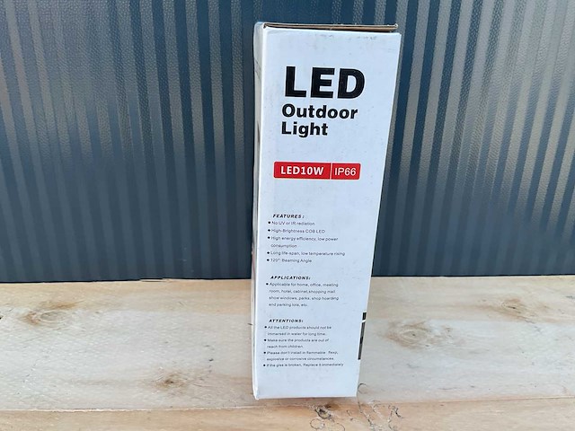 2025 led flood light po-1971 10 watt ip66 led lamp - afbeelding 2 van  3