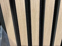 2025 lemotex lm-60270l white oak 4 dozen 2 panelen akoestische wanddecoratie (8x) - afbeelding 7 van  7