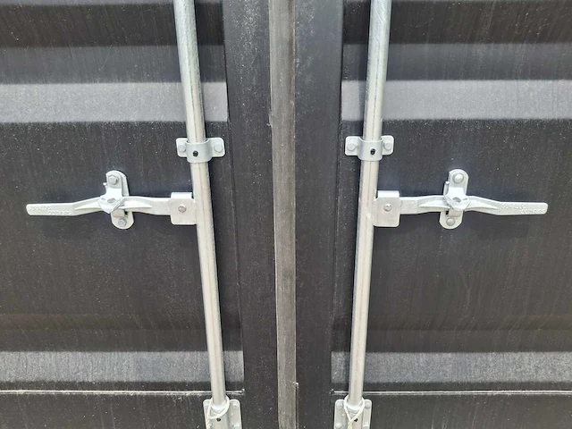 2025 lypu 40 ft high cube zwart zeecontainer met 4 zijdeuren - afbeelding 22 van  24