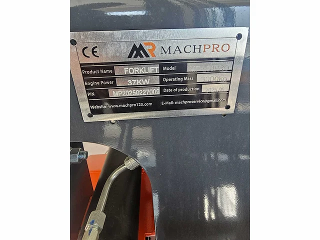 2025 machpro mp-l30pro vorkheftruck - afbeelding 6 van  14