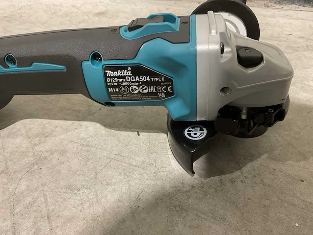 2025 makita dga504z gereedschapslijper - afbeelding 4 van  18