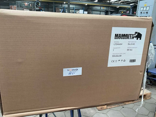 2025 mammuth lt3hhm heftafel verrijdbaar - afbeelding 6 van  6