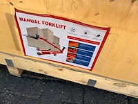 2025 manuele forklift pht620 elektrische palletwagen - afbeelding 6 van  10