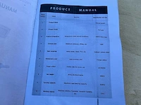 2025 manuele forklift pht620 elektrische palletwagen - afbeelding 10 van  10