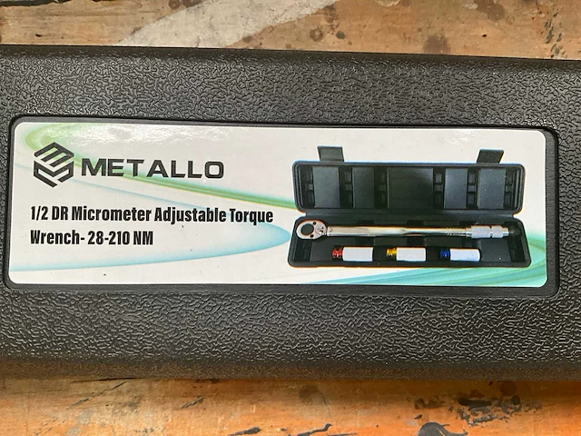 2025 metallo 28-210 nm momentsleutel - afbeelding 5 van  5