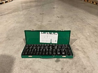 2025 metallo 38 st krachtdoppen doppensets - afbeelding 2 van  10