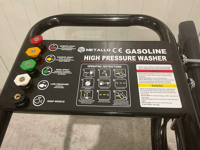 2025 metallo bt-150 hogedrukreiniger - afbeelding 11 van  22