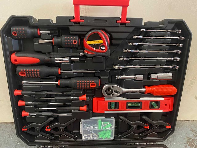 2025 metallo meta-156w gereedschapskoffer gevuld - afbeelding 3 van  6