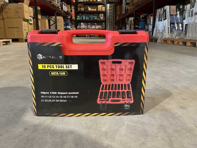 2025 metallo meta-16w krachtdoppenset - afbeelding 1 van  8