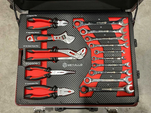 2025 metallo meta-202w gereedschapskoffer - afbeelding 5 van  54