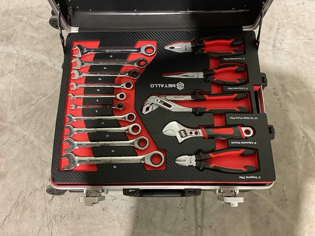 2025 metallo meta-202w gereedschapskoffer - afbeelding 47 van  54