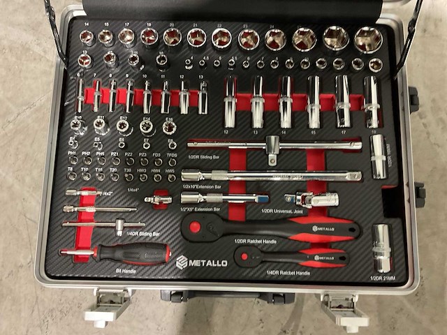 2025 metallo meta-202w gereedschapskoffer - afbeelding 52 van  54