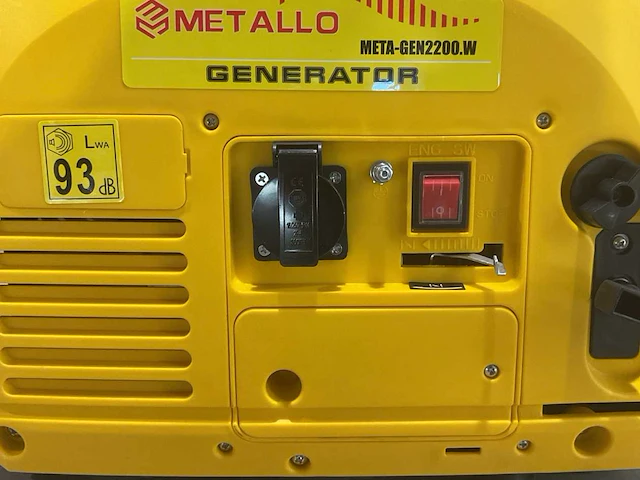 2025 metallo meta-2200.w stroomgenerator - afbeelding 2 van  13