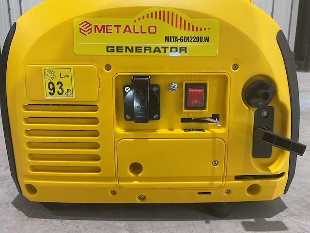 2025 metallo meta-2200.w stroomgenerator - afbeelding 3 van  13