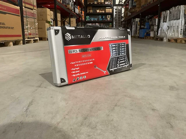 2025 metallo meta-22w steek en ratelringsleutel - afbeelding 1 van  7