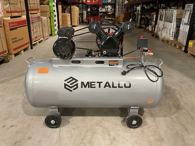 2025 metallo meta-ac200l luchtcompressor - afbeelding 8 van  15