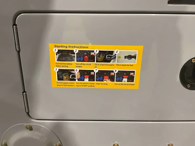 2025 metallo meta-dg5000w stroomgenerator - afbeelding 7 van  17