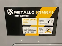 2025 metallo meta-dg5000w stroomgenerator - afbeelding 8 van  17