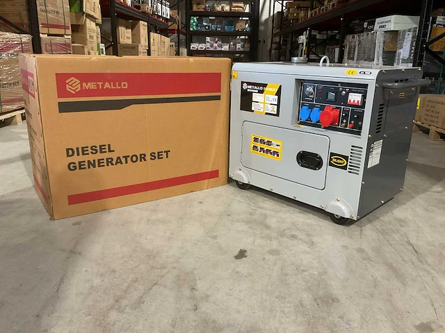 2025 metallo meta-dg5000w stroomgenerator - afbeelding 1 van  17