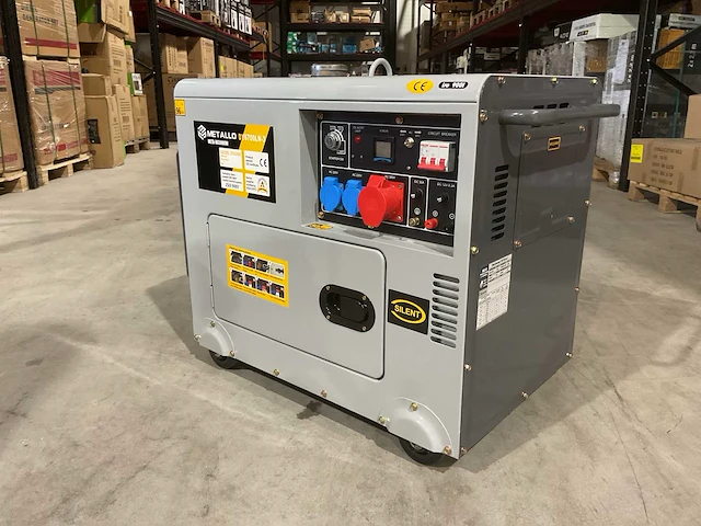 2025 metallo meta-dg5000w stroomgenerator - afbeelding 10 van  17