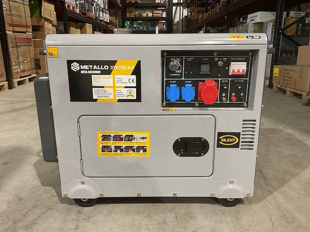 2025 metallo meta-dg5000w stroomgenerator - afbeelding 11 van  17