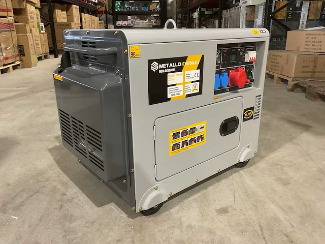 2025 metallo meta-dg5000w stroomgenerator - afbeelding 12 van  17