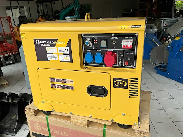 2025 metallo meta-dg5000w stroomgenerator - afbeelding 2 van  9