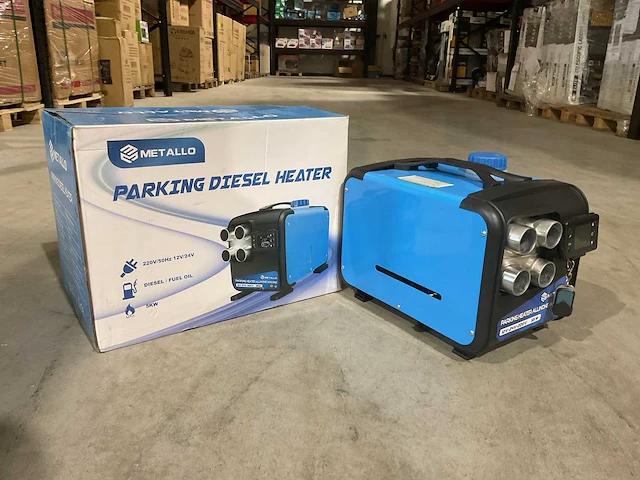 2025 metallo parking heater 5000w heteluchtkanon - afbeelding 1 van  12