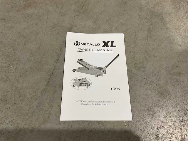 2025 metallo xl 4 ton garagekrik - afbeelding 2 van  11