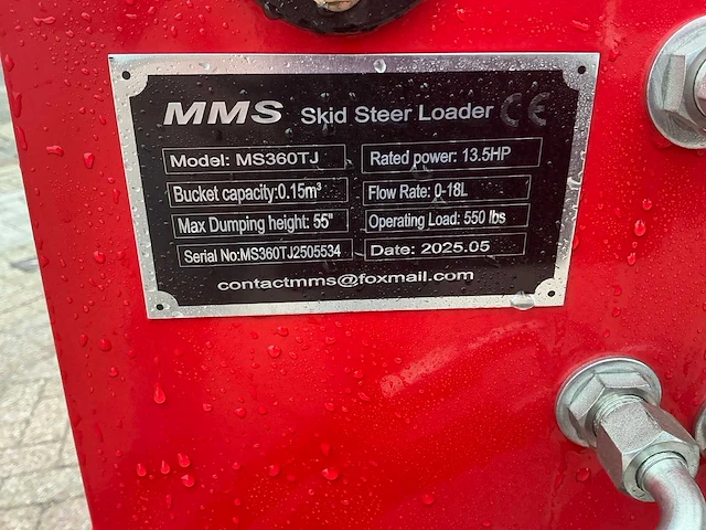 2025 mms ms360tj schranklader - afbeelding 2 van  10