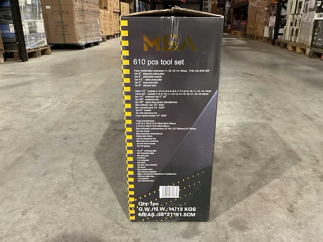 2025 msa msa-610s gereedschapskoffer - afbeelding 7 van  17