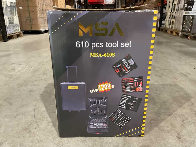 2025 msa msa-610s gereedschapskoffer - afbeelding 16 van  17