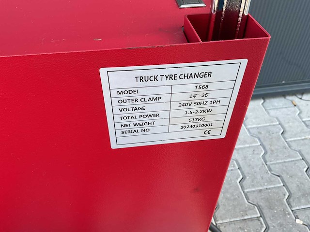 2025 number one t568 230v banden de-en montageapparaat - afbeelding 8 van  25