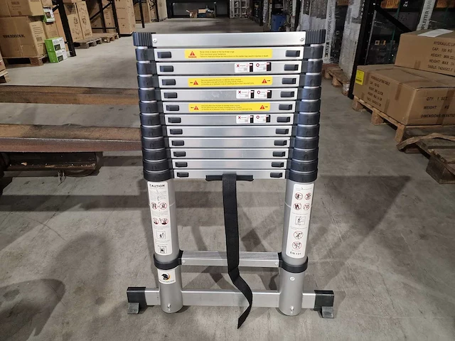 2025 nürnberg aluminium single side ladder 3,8 meter ladder en trap - afbeelding 13 van  17