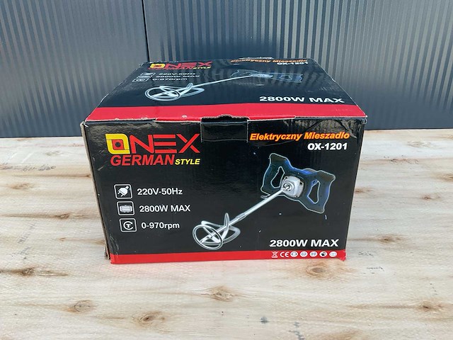 2025 onex german style ox-1201 2800w betonmixer - afbeelding 1 van  2