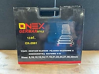 2025 onex german style ox-2061 steek- en ringsleutel - afbeelding 1 van  4