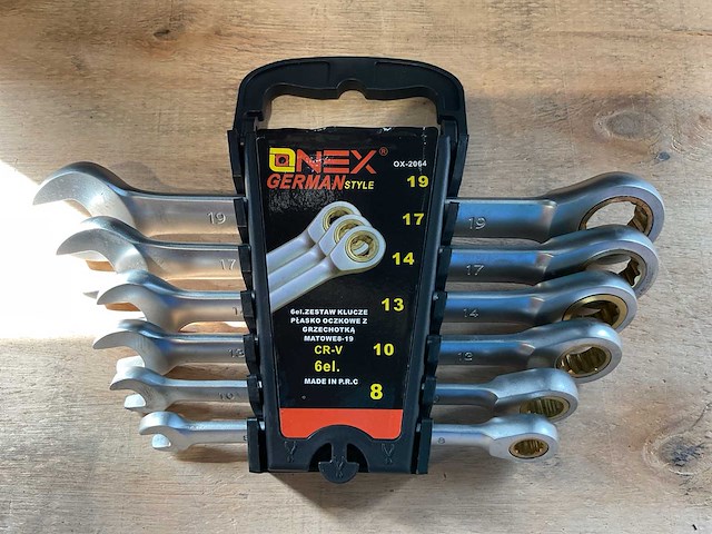 2025 onex german style ox-2064 steek- en ringsleutel - afbeelding 1 van  2
