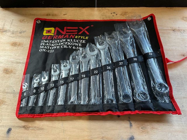2025 onex german style ox-222 steek- en ringsleutel - afbeelding 1 van  4