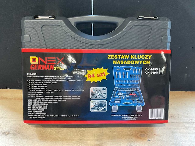 2025 onex german style ox-249 94 delig doppenset - afbeelding 1 van  5