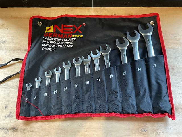 2025 onex german style ox-3240 steek- en ringsleutel - afbeelding 1 van  4